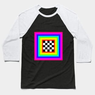 Rainbow color box Baseball T-Shirt